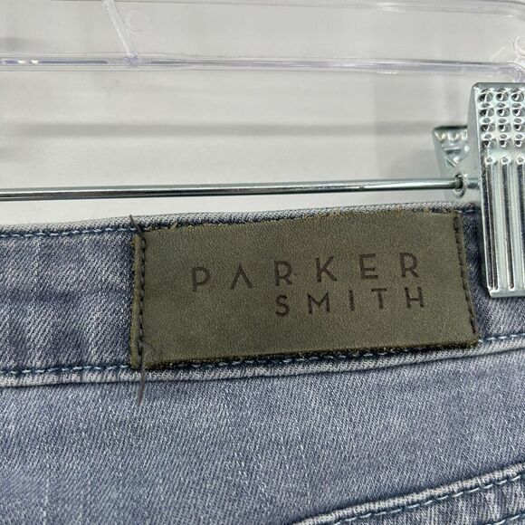 PARKER SMITH Women's Semi Distressed Skinny Jeans Raw Step Hem Size 4 / 27 - Picture 6 of 10